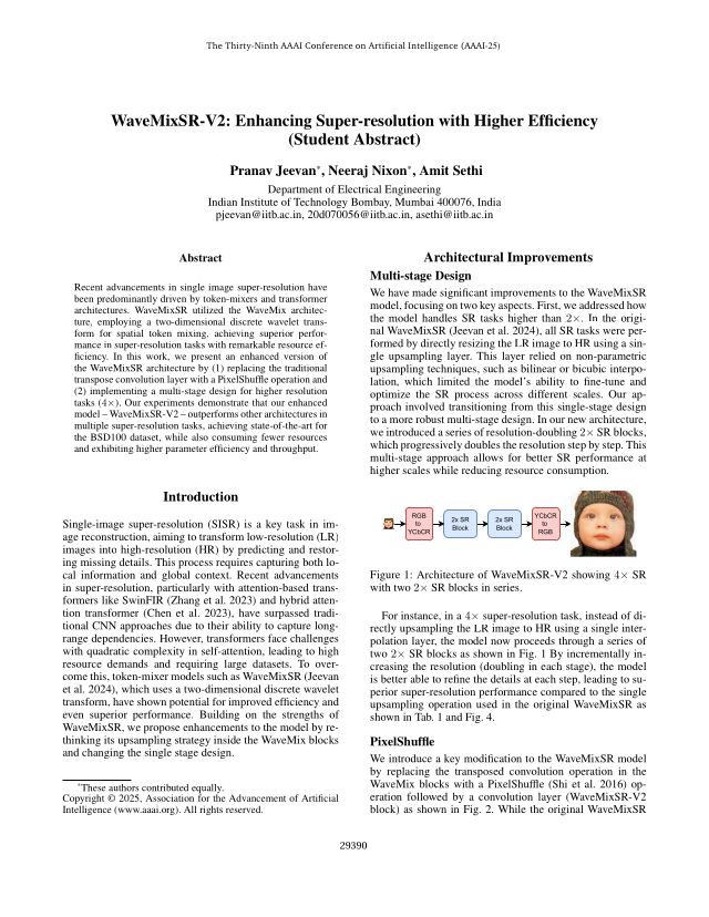 WaveMixSR-V2: Enhancing Super-resolution with Higher Efficiency
